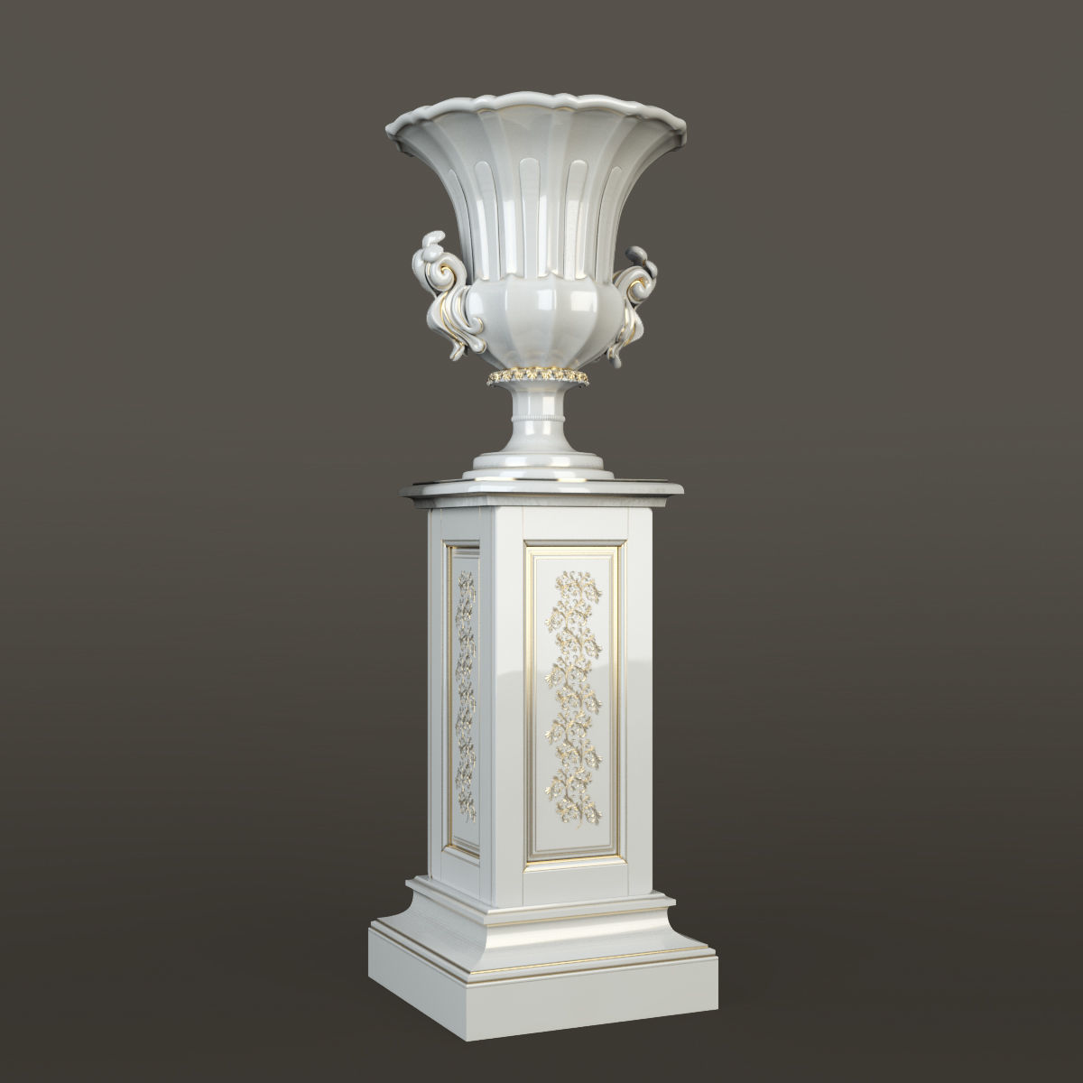 3D Classic vase CGTrader