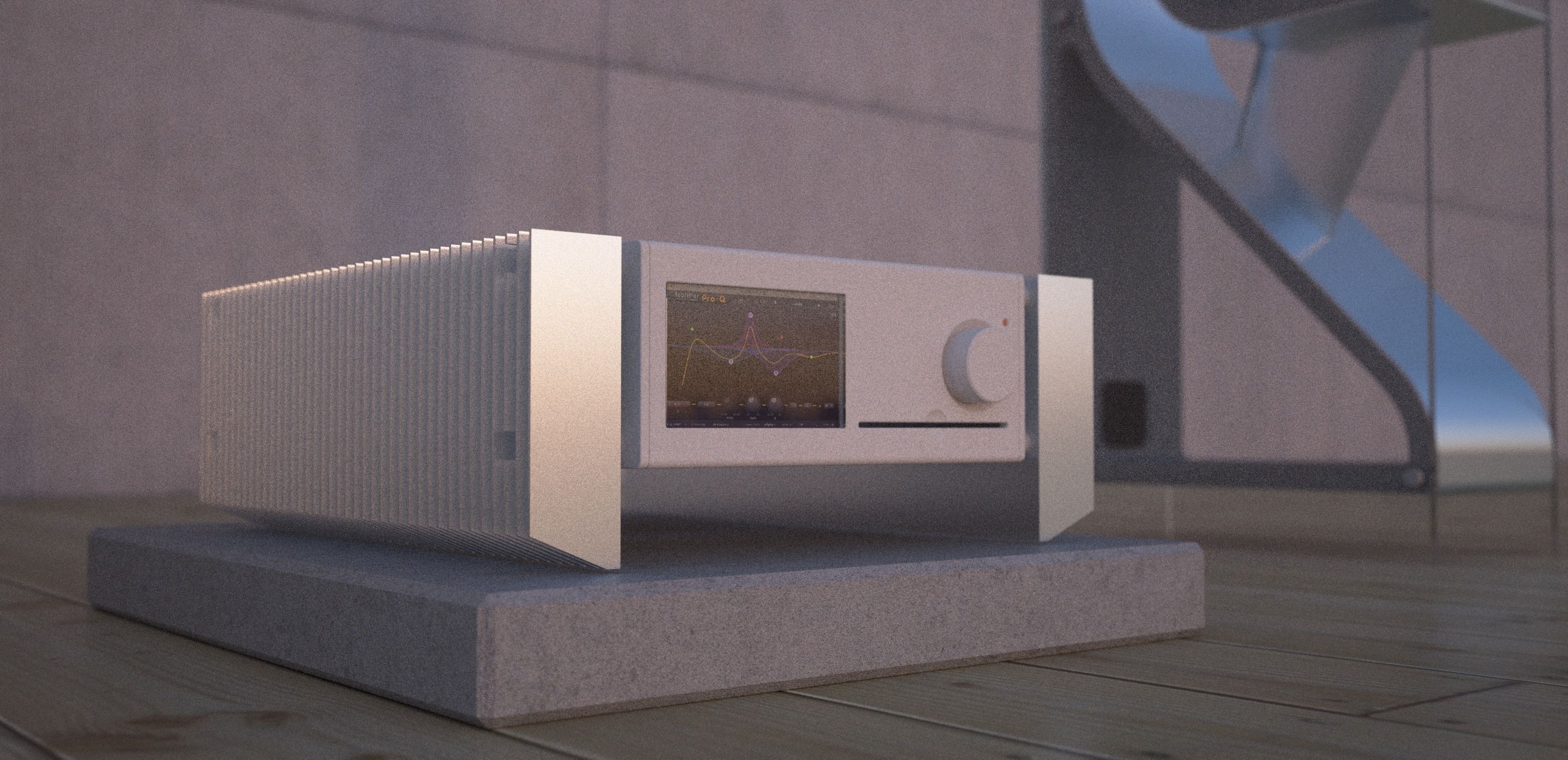 htpc case media center pc free 3D model CGTrader