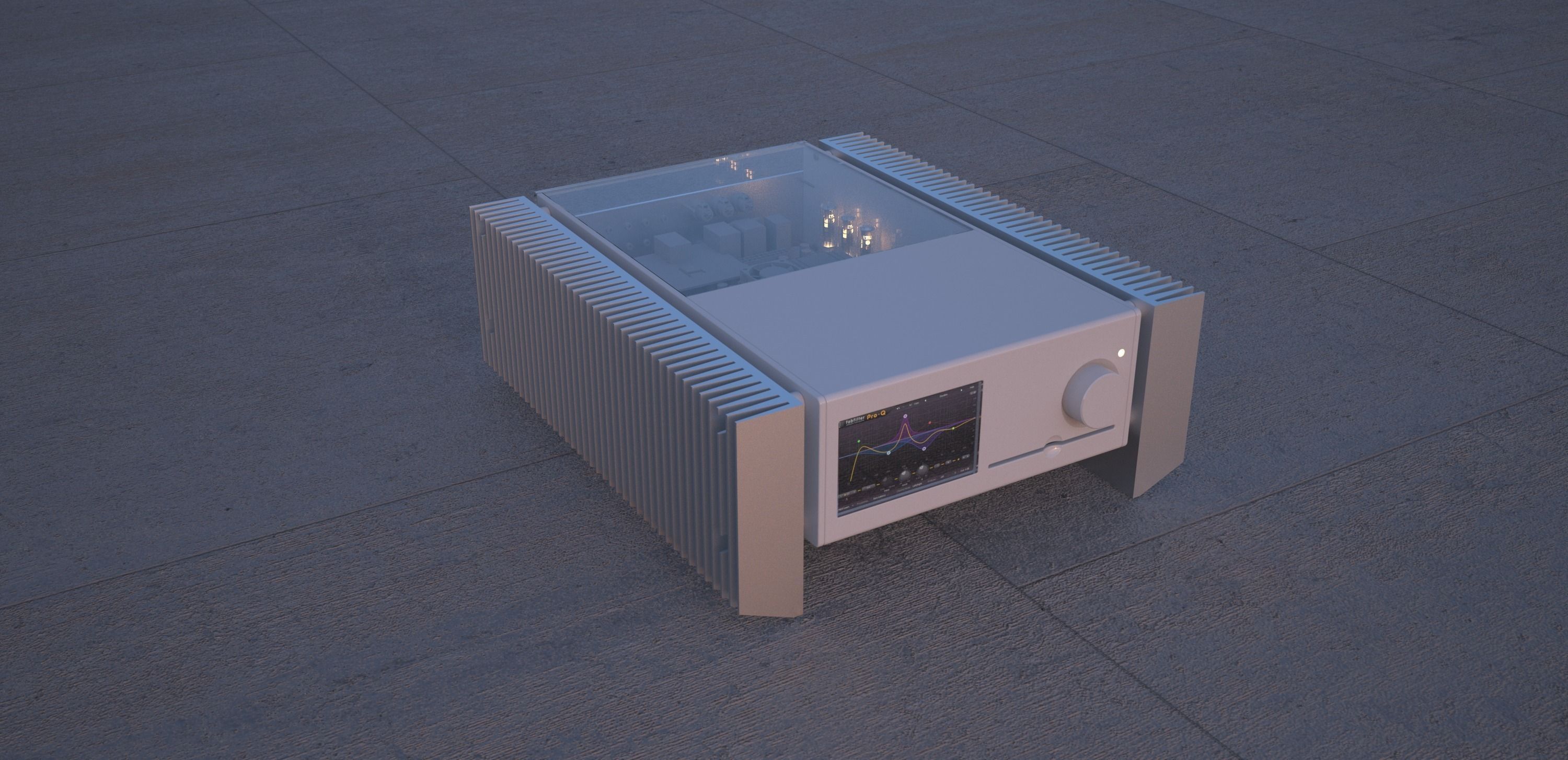 htpc case media center pc free 3D model CGTrader