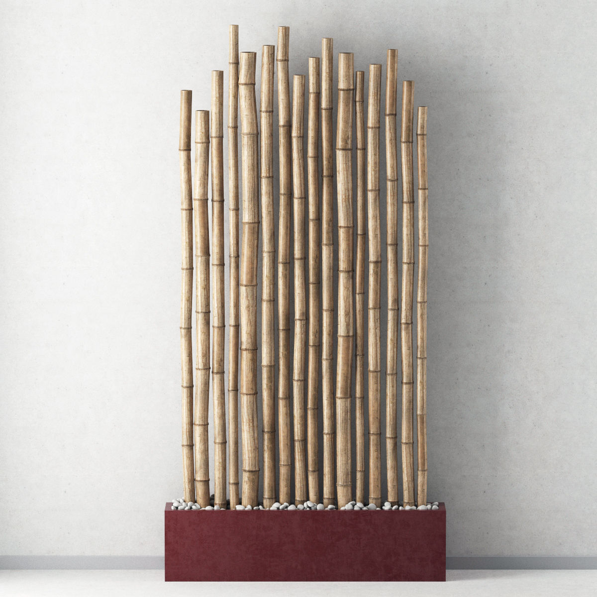 3D model Bamboo decor n10 CGTrader