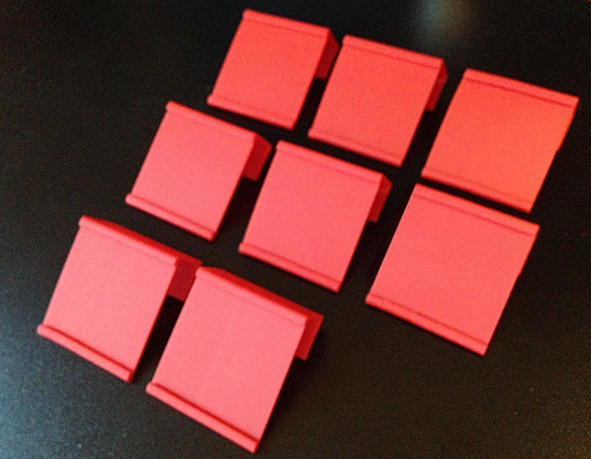 drawer label holder free 3D model 3D printable CGTrader