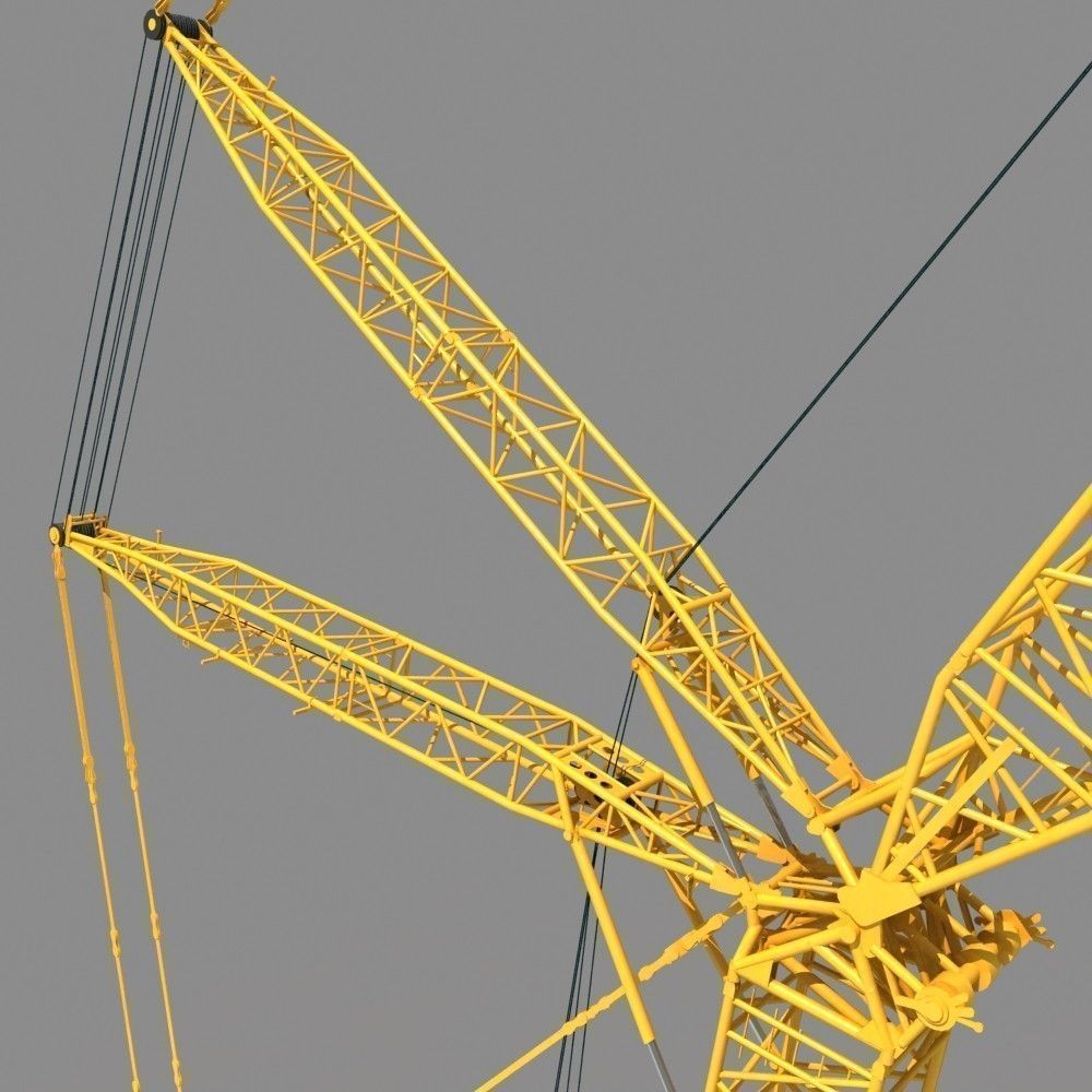 Crawler Crane 3D model | CGTrader