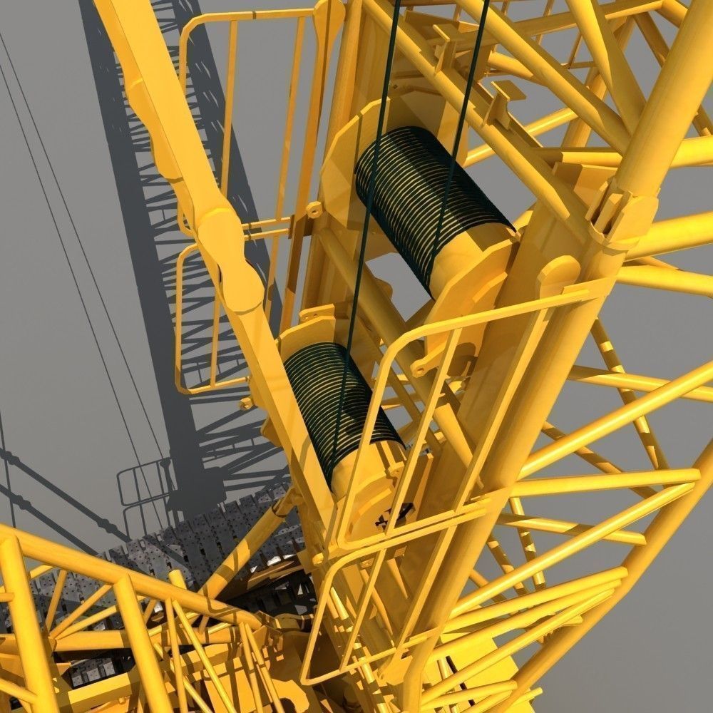 Crawler Crane 3D model | CGTrader