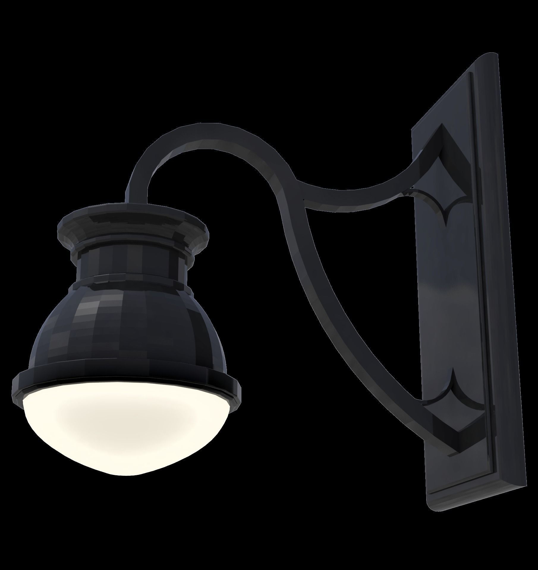 Wall hung small light fixture architectural scene light outdoor