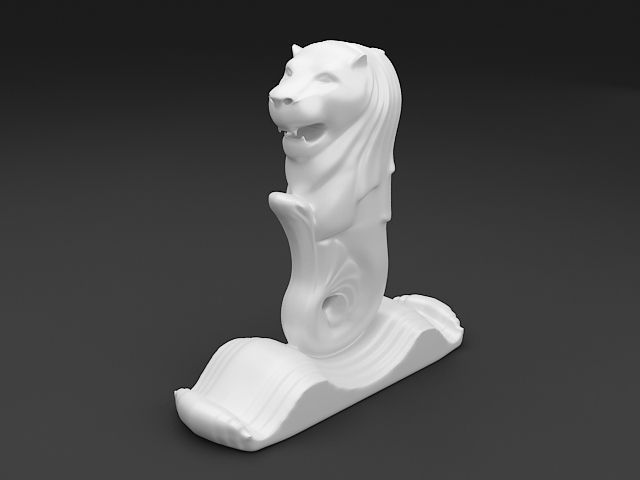 Merlion 3D model