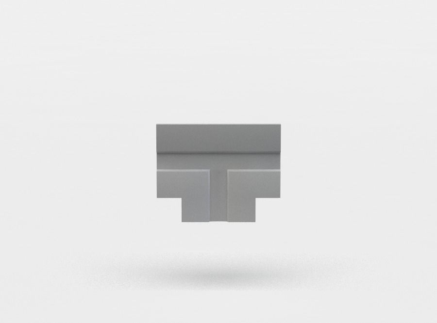 Sewer ground Low-poly 3D model
