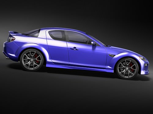 Mazda rx8 3d model