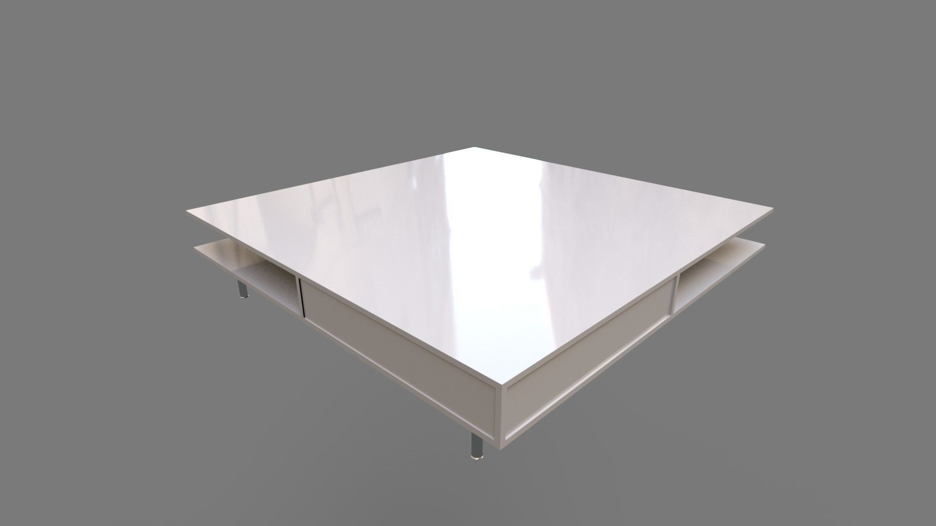 Ikea TOFTERYD Middle Table 3D asset CGTrader