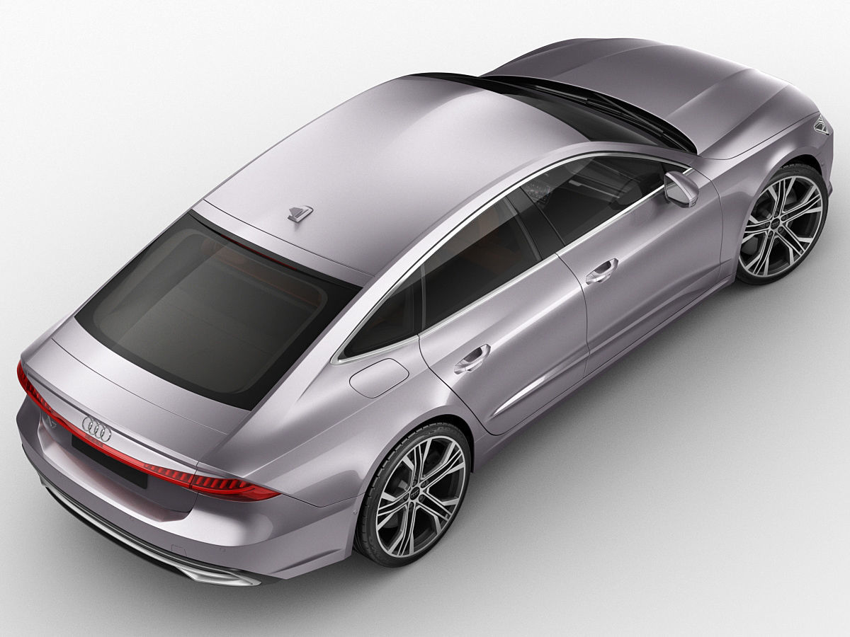 Audi A7 Sportback 2018 3D model CGTrader Audi A7 Sportback 2018 3D model CGTrader