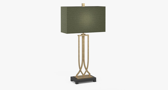 Art Deco Table Lamp Cgtrader Art Deco Table Lamp Model Max Obj Mtl S Fbx 1