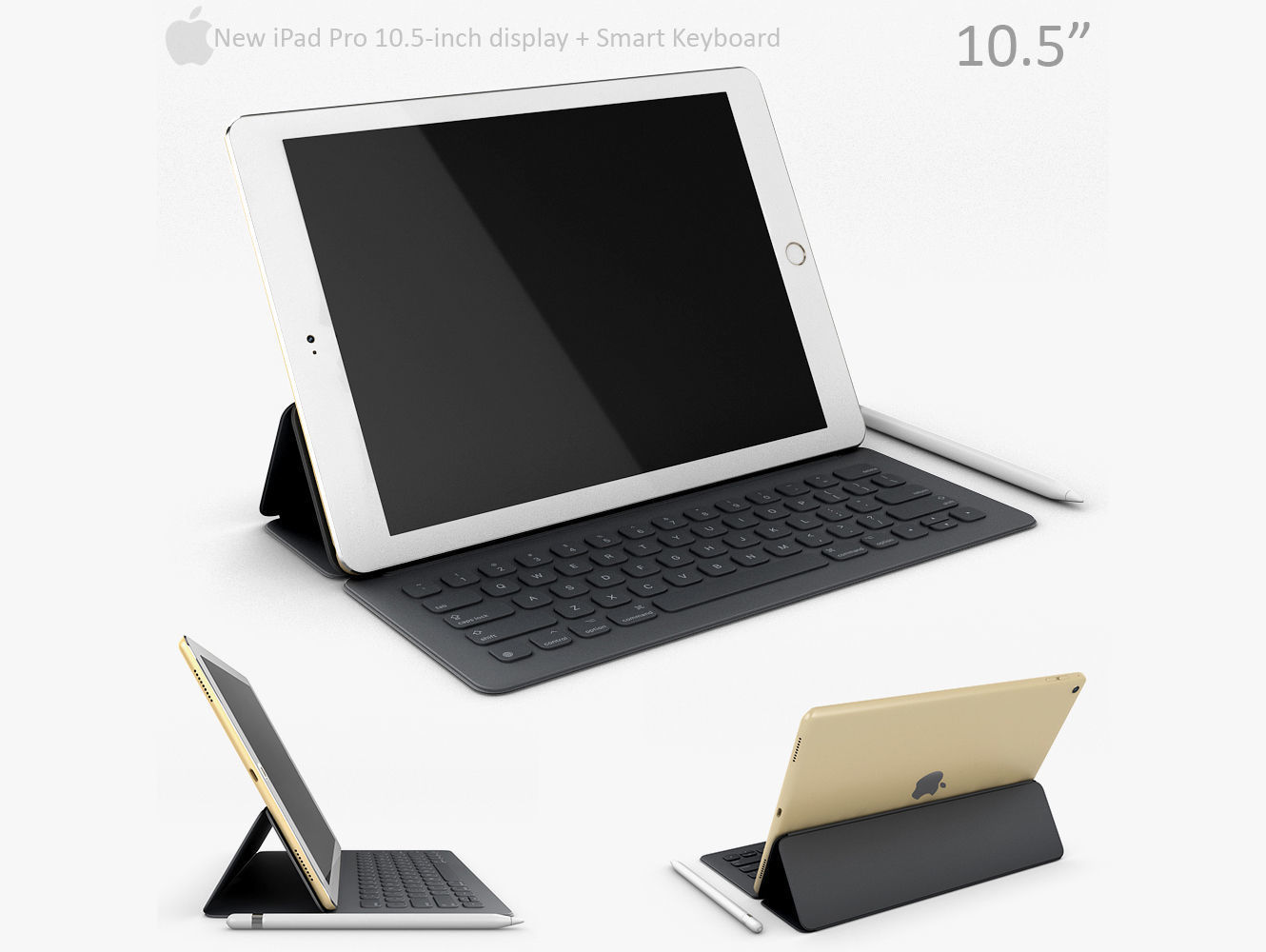 Apple iPad Pro 10 5 Inch with smart keyboard