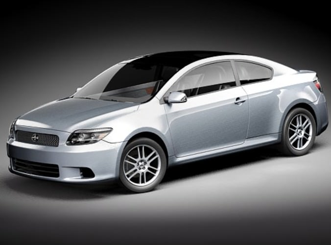 Scion tC 3D Model MAX OBJ 3DS FBX C4D LWO LW LWS