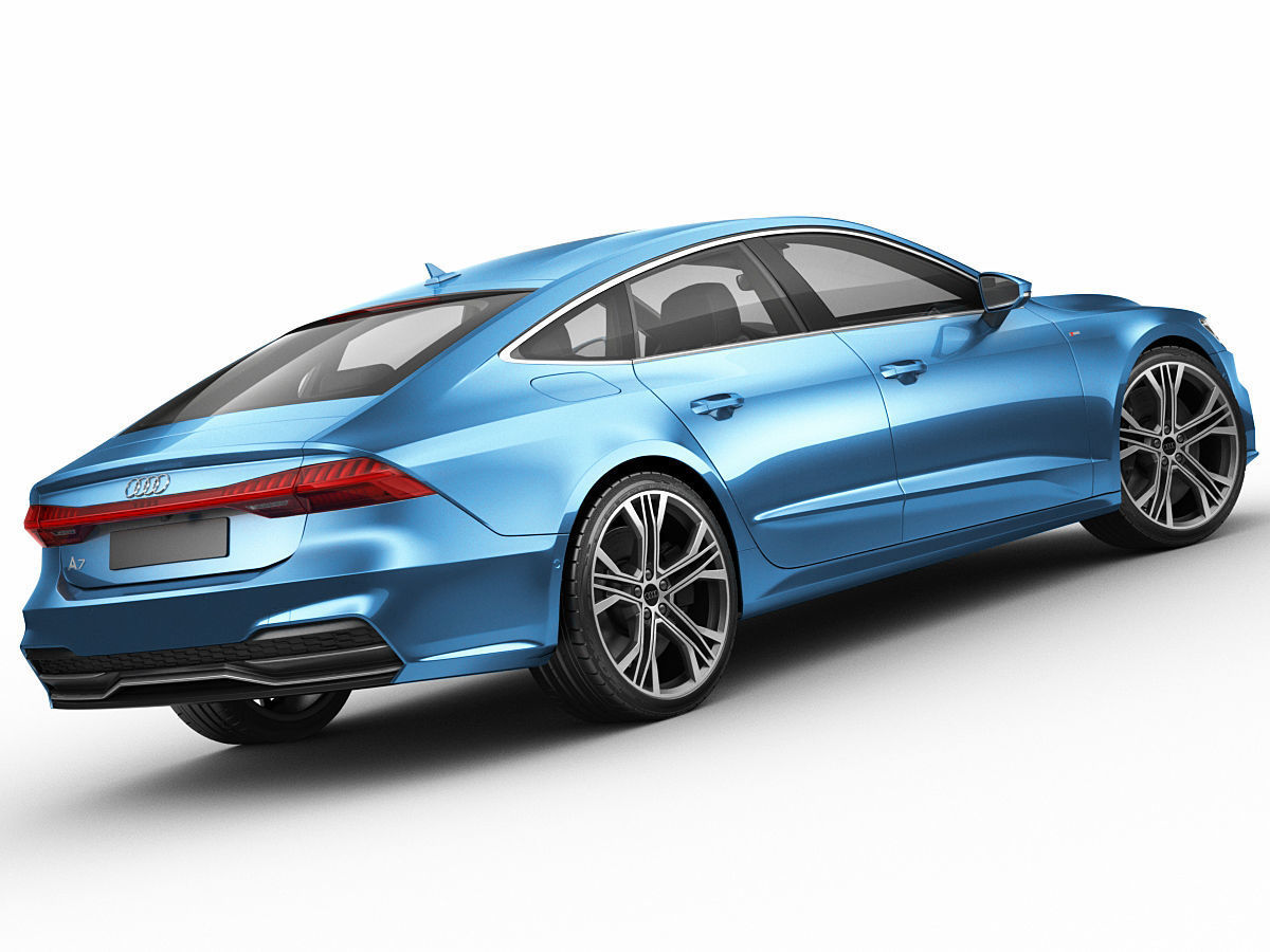 3D Audi A7 Sportback S line 2018 CGTrader 3D Audi A7 Sportback S line 2018 CGTrader