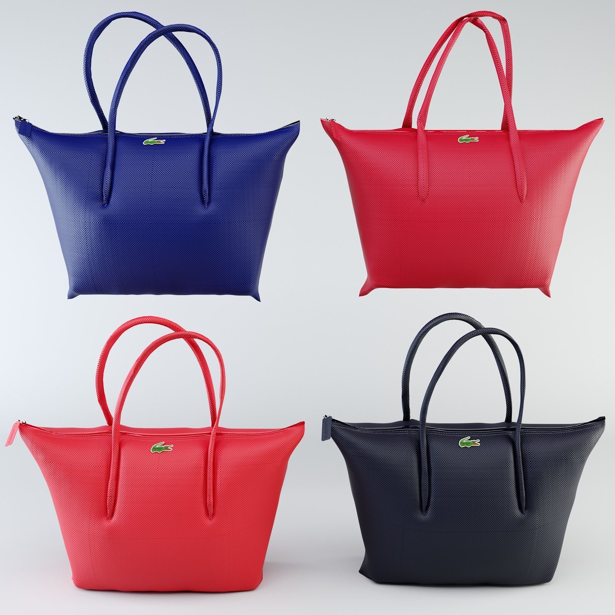 Lacoste Bags 3d Model