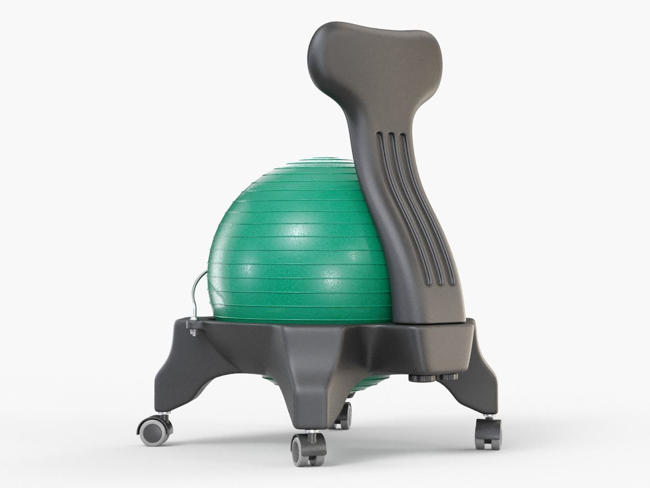 Gym Ball Office Chair 3D model CGTrader