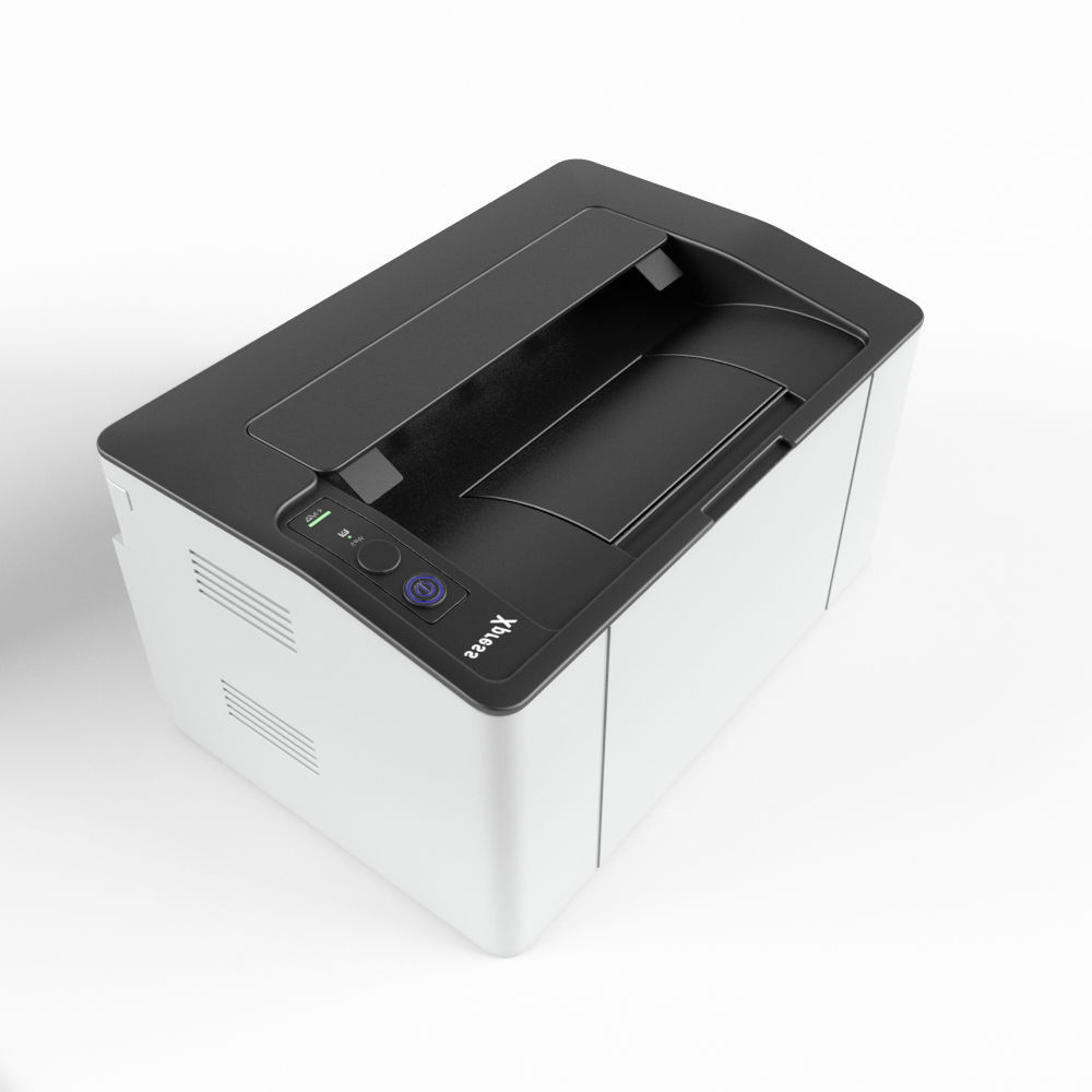 Laser printer 3D model CGTrader