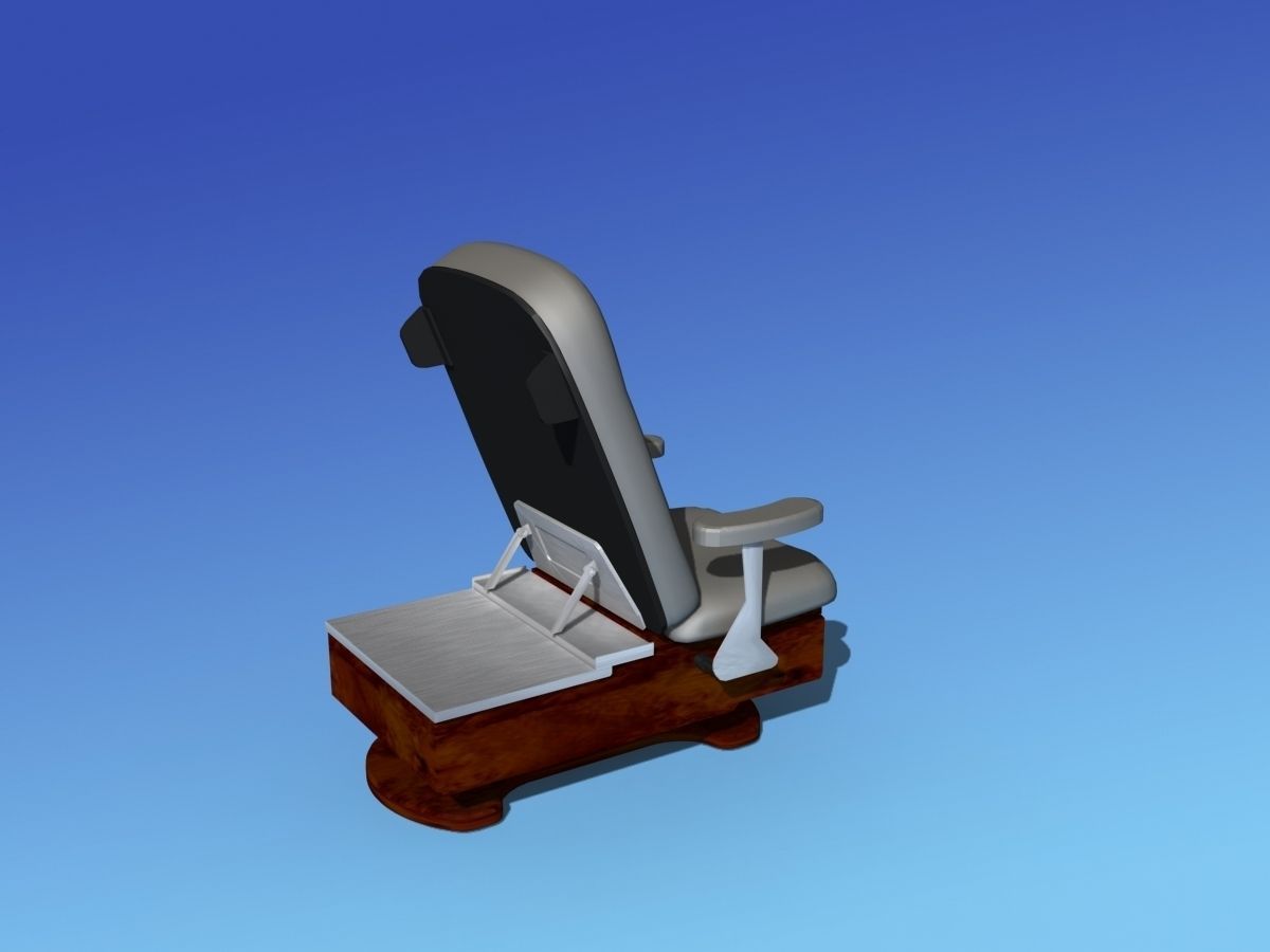 Medical Exam Chair 3D model rigged CGTrader