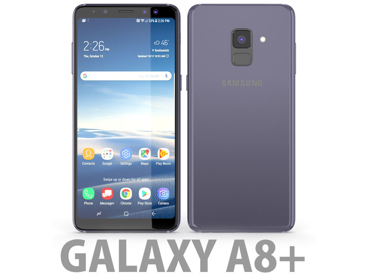 Samsung Galaxy A8 Plus 2018 Orchid Grey