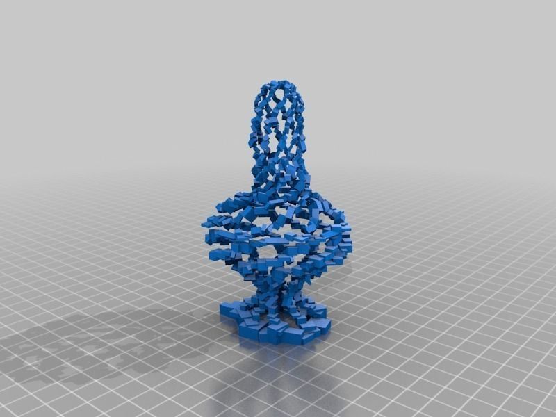 Spiral Squares Free 3D print model