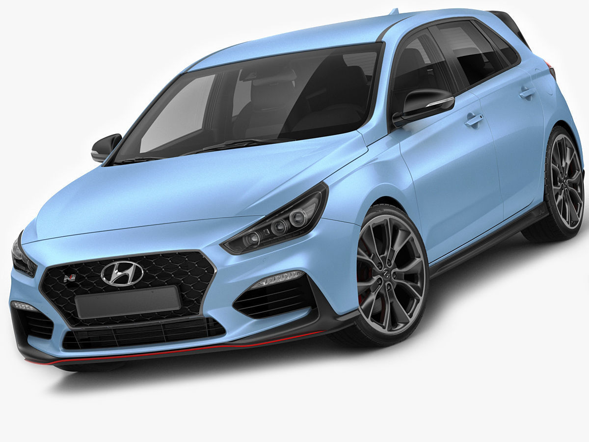 Hyundai i30 N 2018 3D model CGTrader Hyundai i30 N 2018 3D model CGTrader