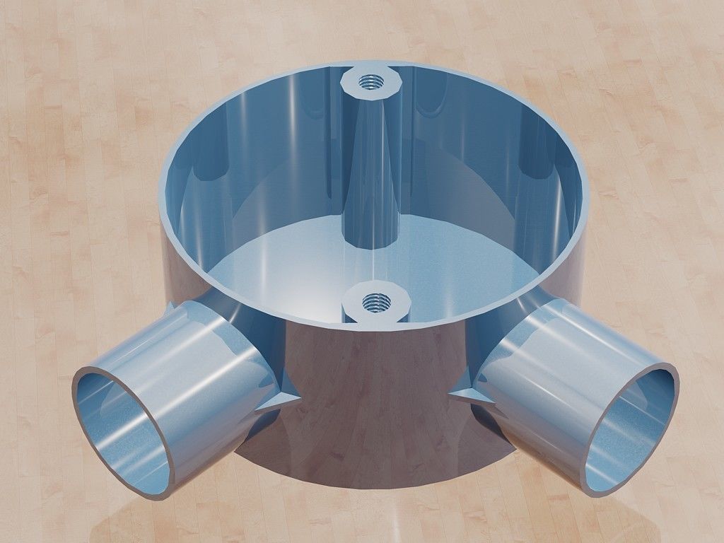 Angle conduit box -20mm