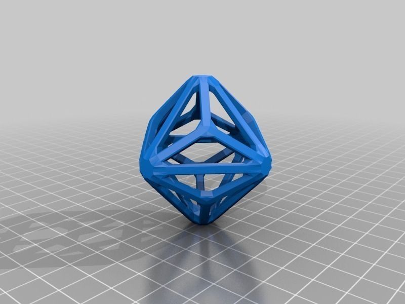 Triakis Octahedron free 3D model 3D printable CGTrader