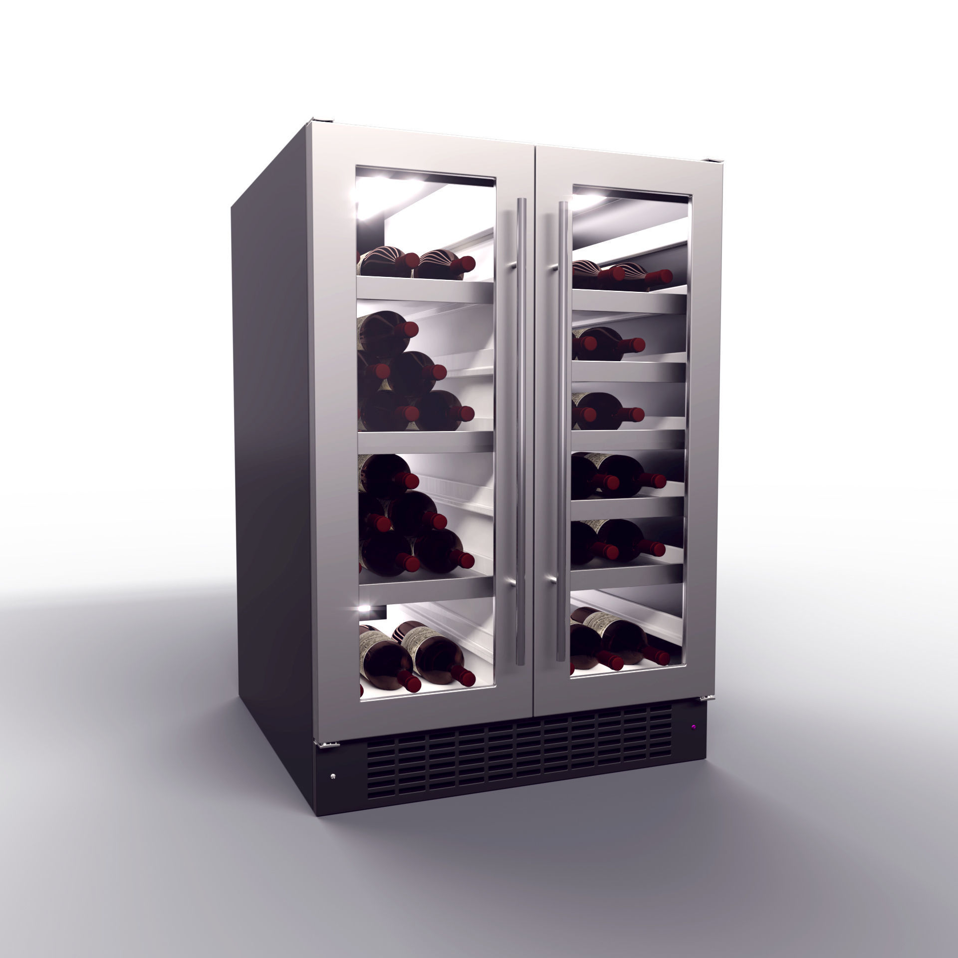 3D Wine Fridge