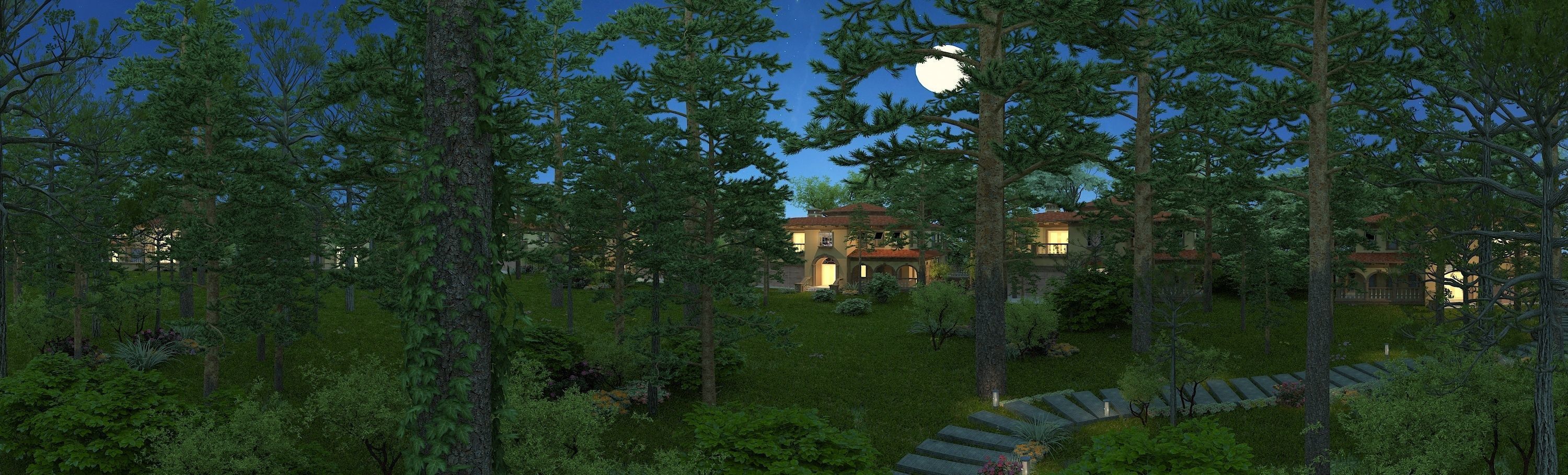 villa 3D model