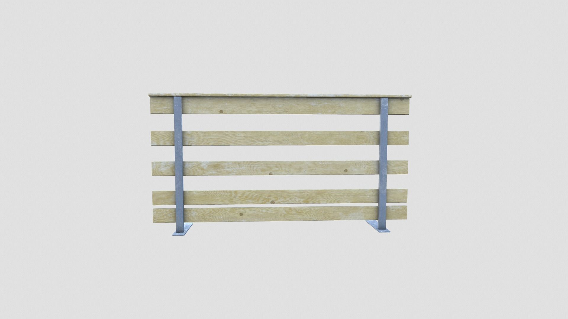 3D model Modular Ice Rink Fences VR / AR / low-poly | CGTrader