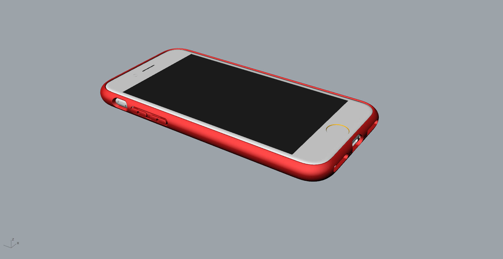 iphone 8 and 8 plus case Original customizable design 3D model 3D ...