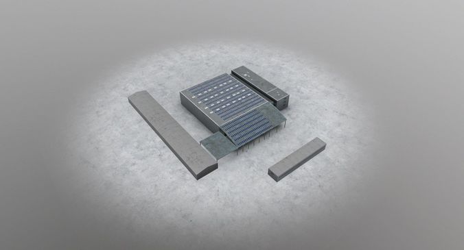 LOWS Storage 1 Low-poly 3D model