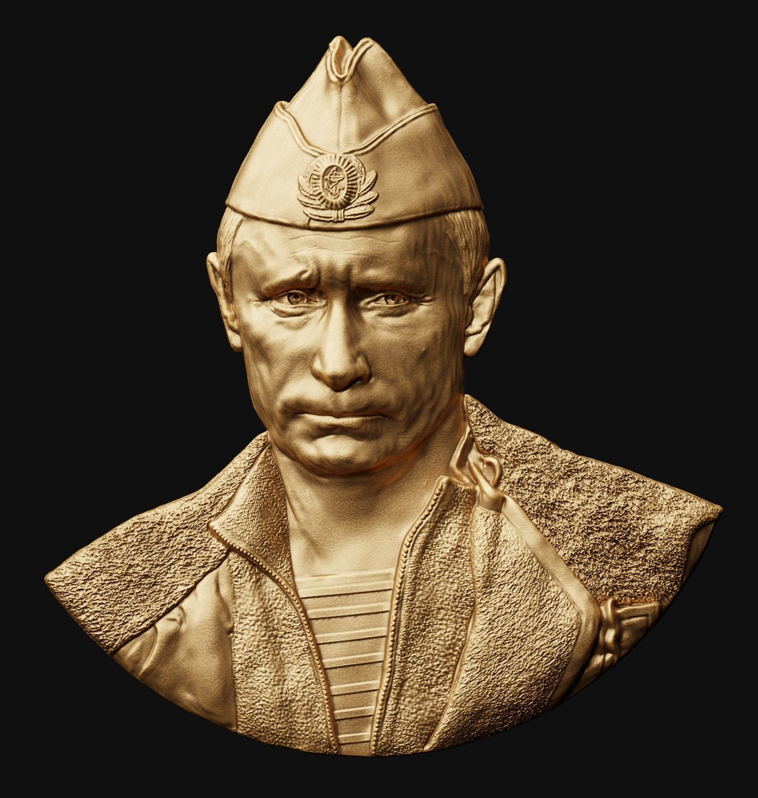 Putin V relief 3