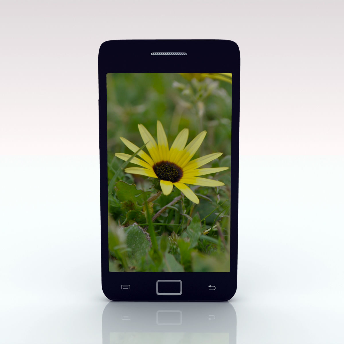 Generic Smartphone Touchscreen 3D model