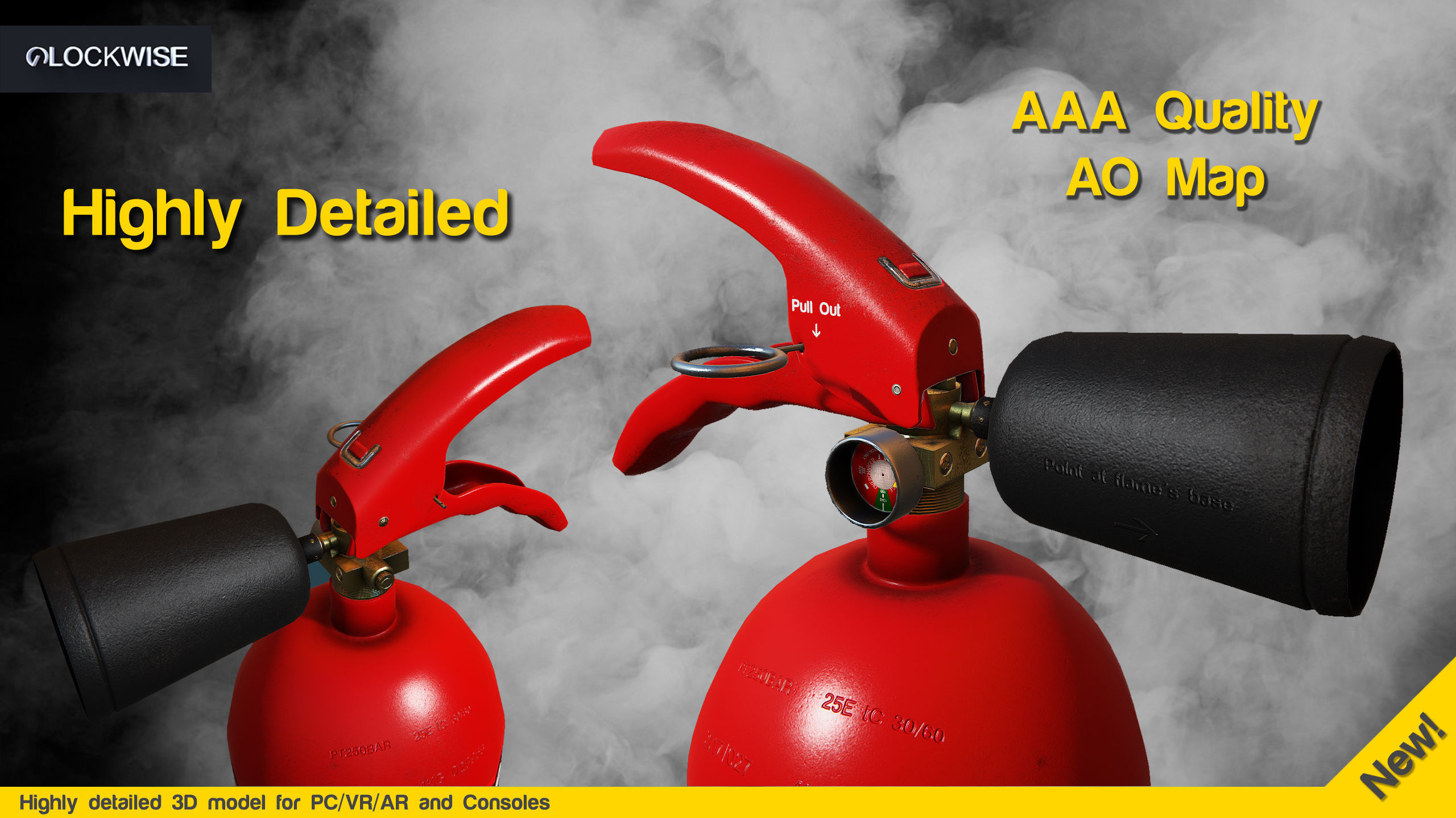 Fire Extinguisher -Game Ready