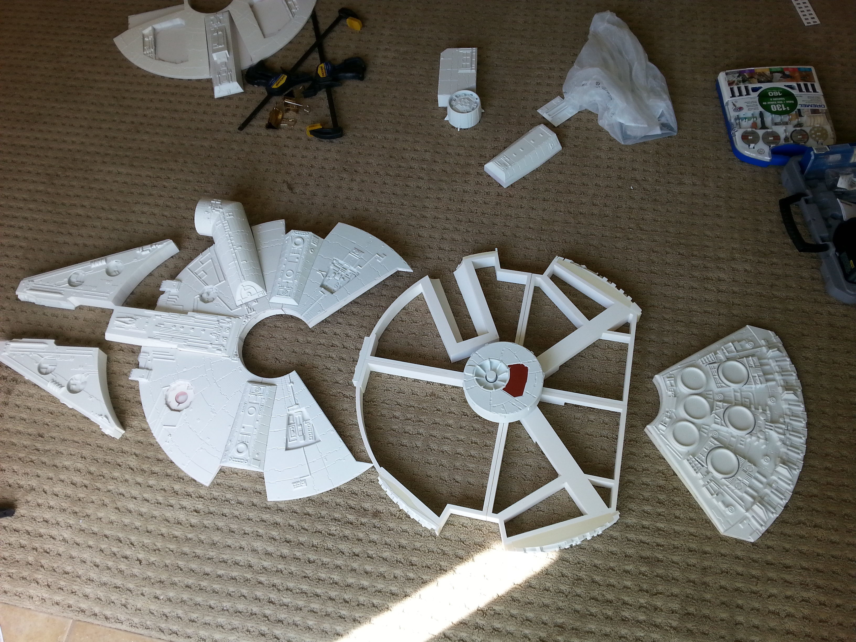 Millennium Falcon 3D model 3D printable | CGTrader