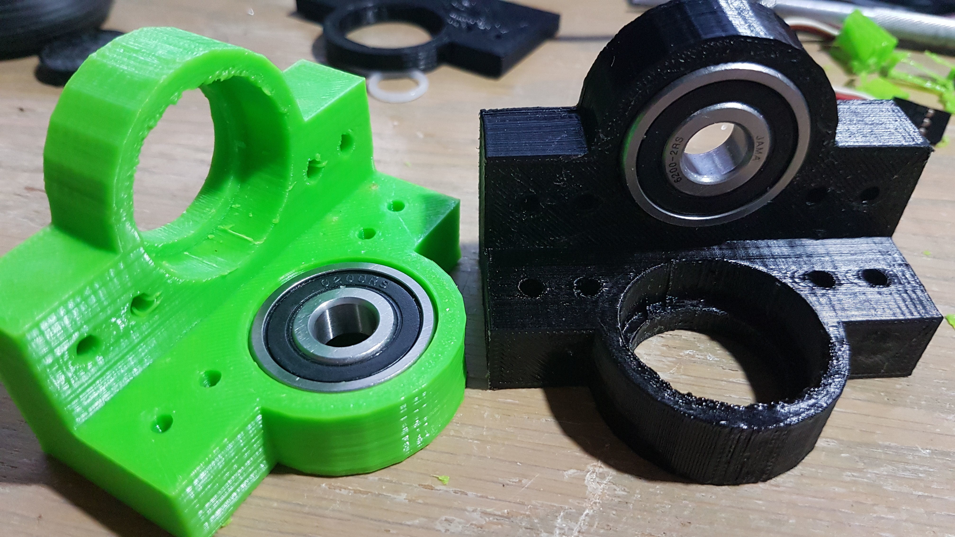 3D print model Corner Bearing Bracket CGTrader
