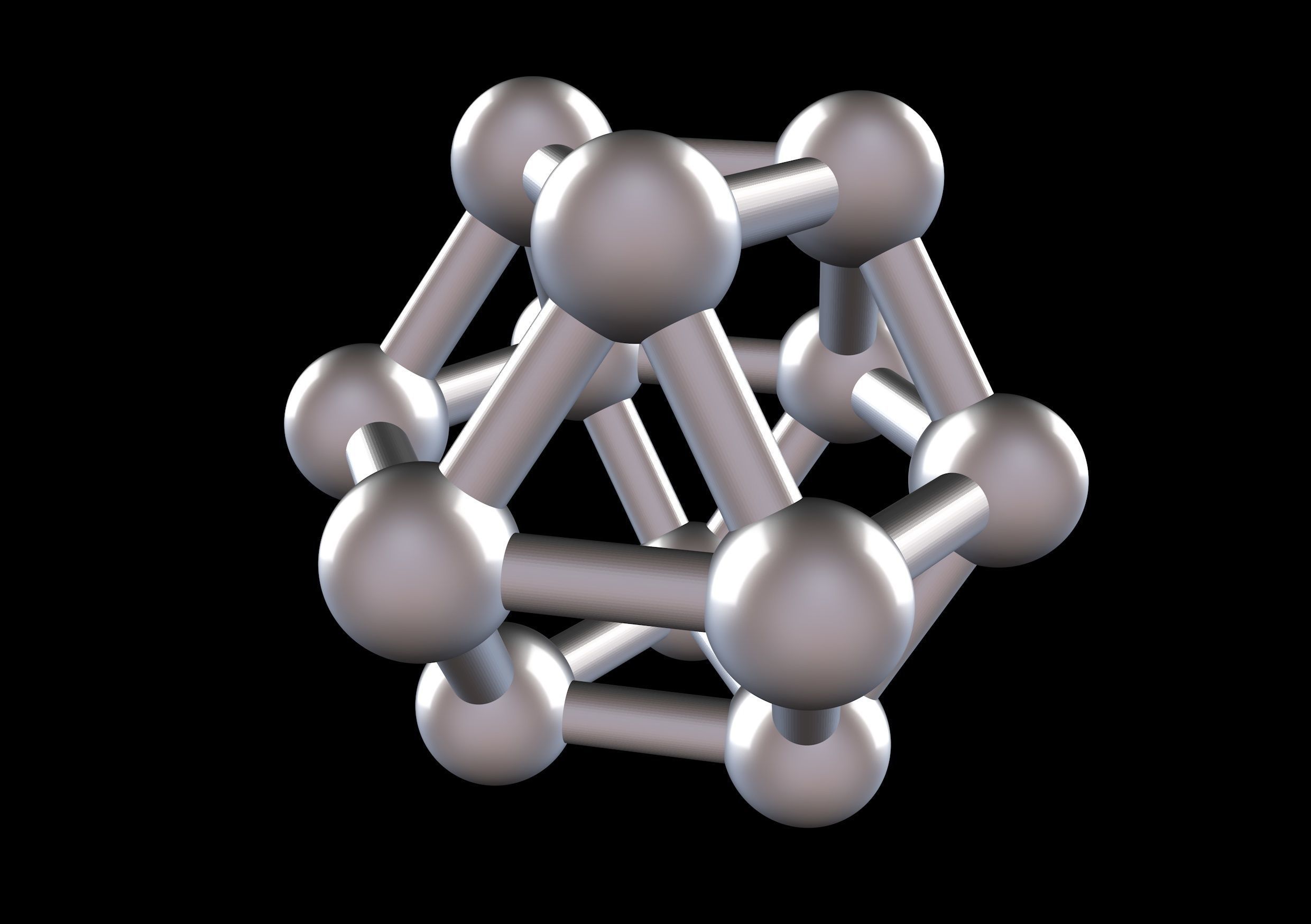 018 Mathart - Archimedean Solids - Cuboctahedron 03 - 10 cm