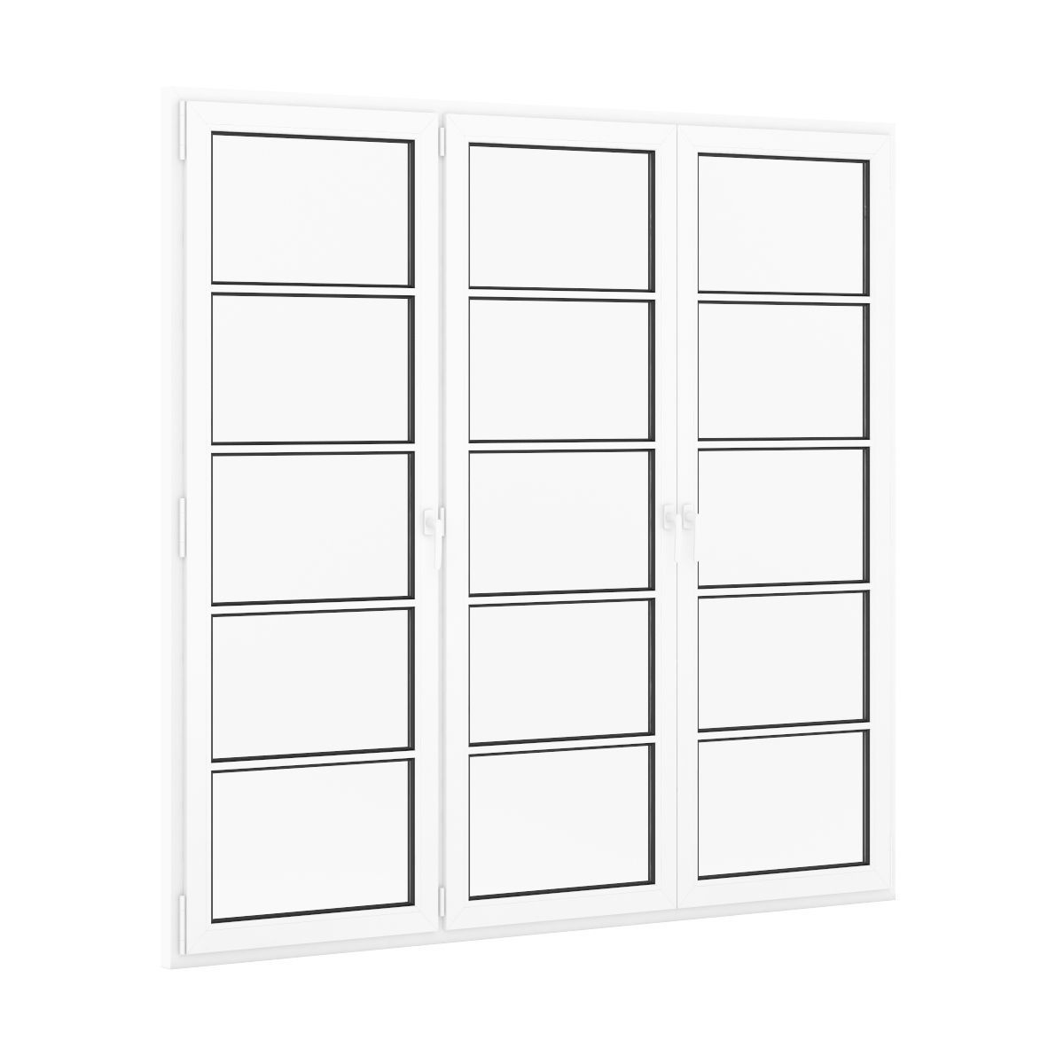 Plastic Window 2570mm x 2400mm 3D model