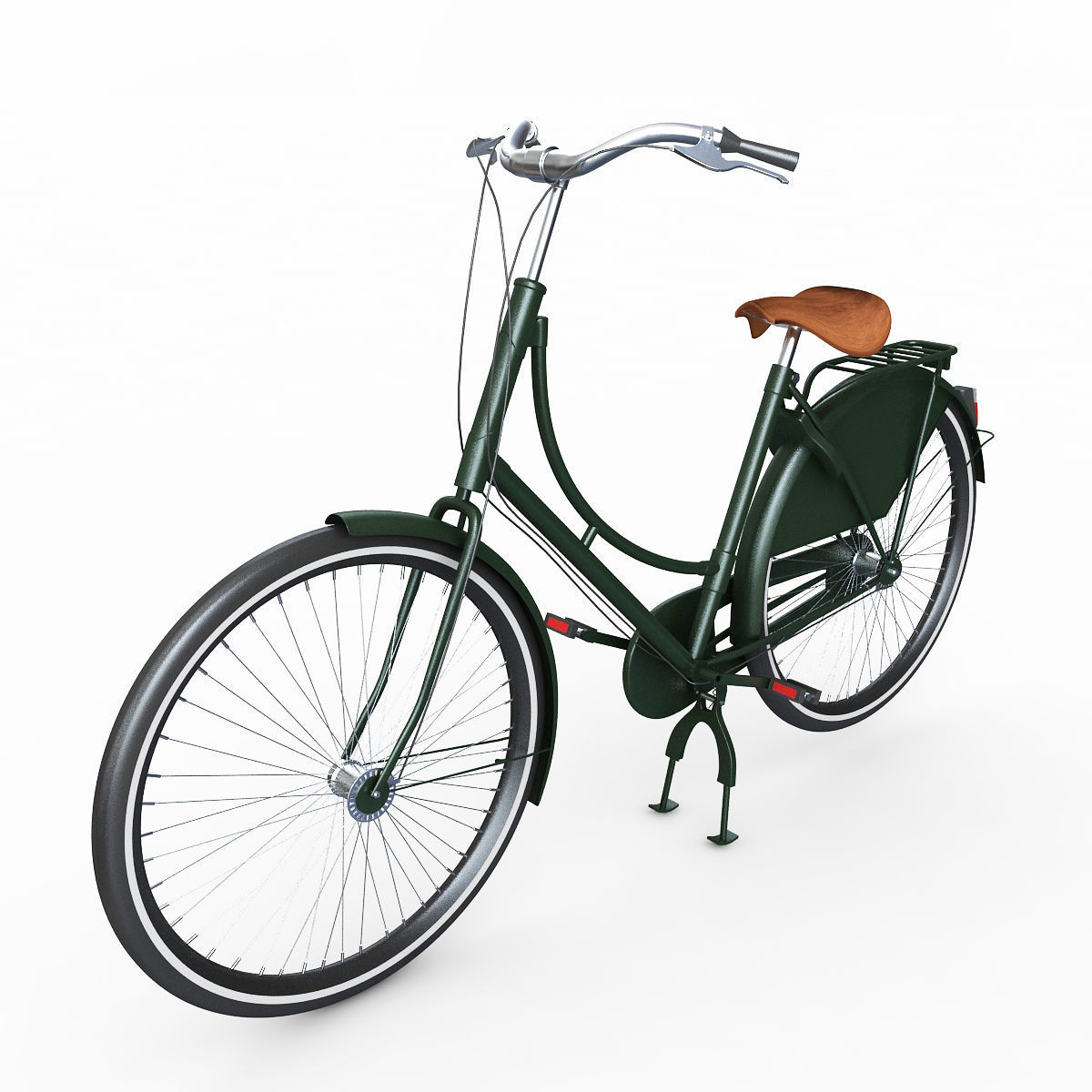 3D Azor European City Bicycle model