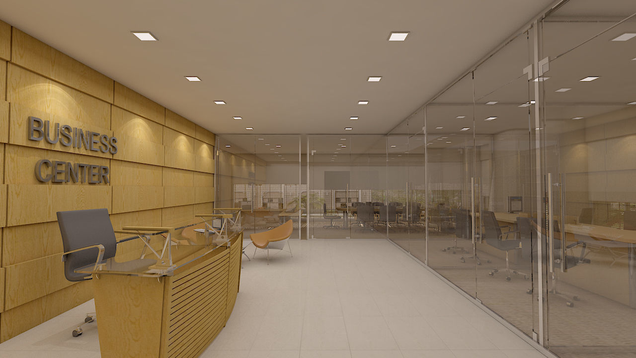 3D Office Model 3D model