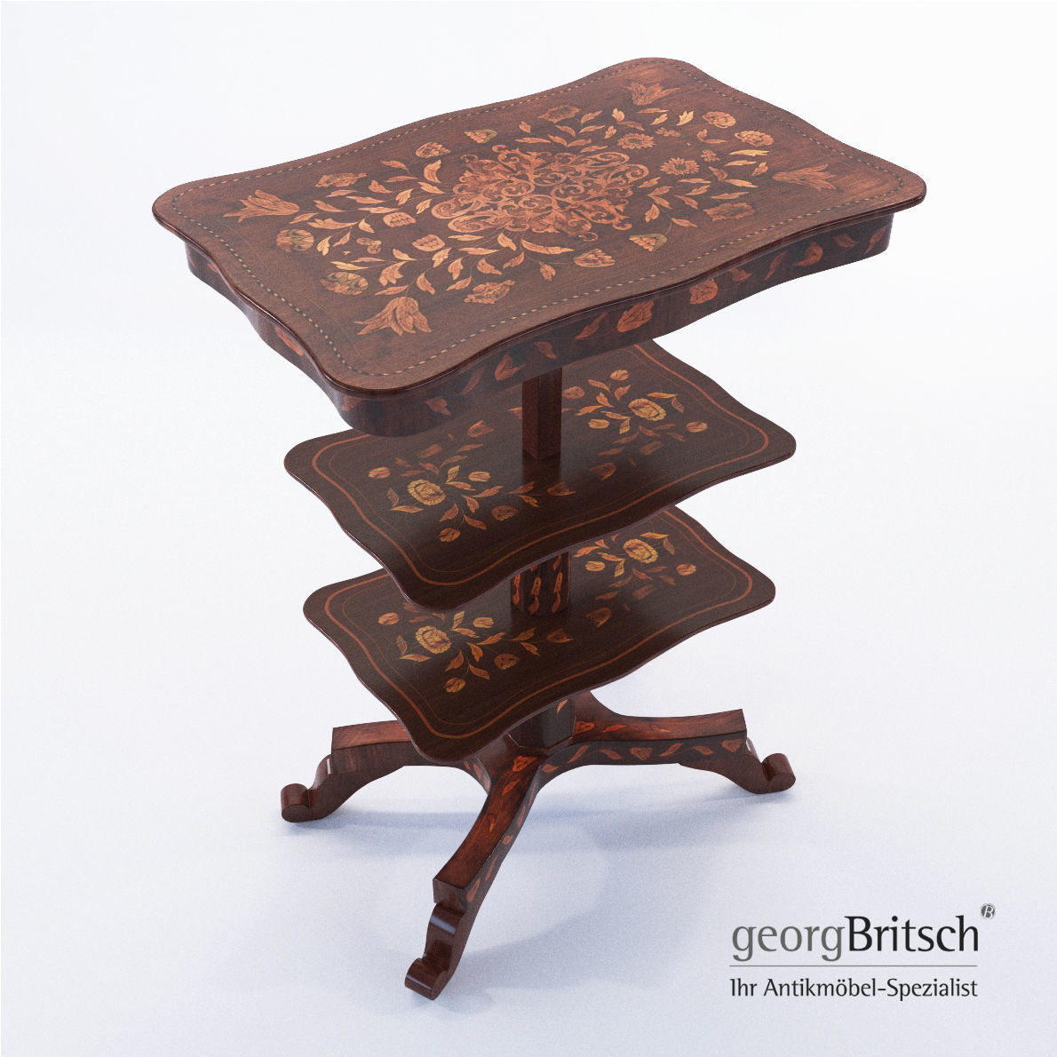 Side etagere - Holland 1840 - Georg Britsch