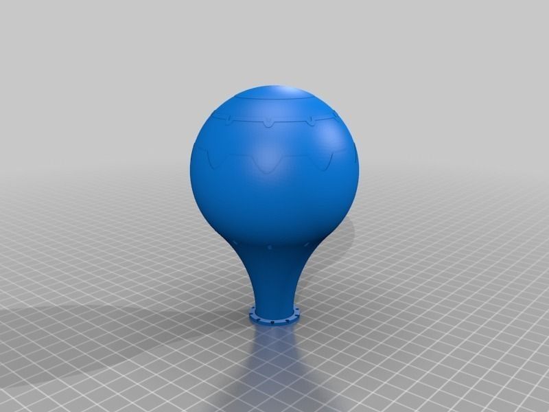 Printable Hot Air Balloons 3D model 3D printable | CGTrader
