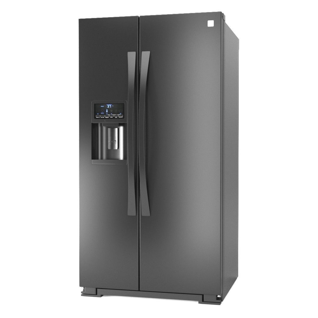 Kenmore Elite 28cu SidebySide Refrigerator 3D model CGTrader