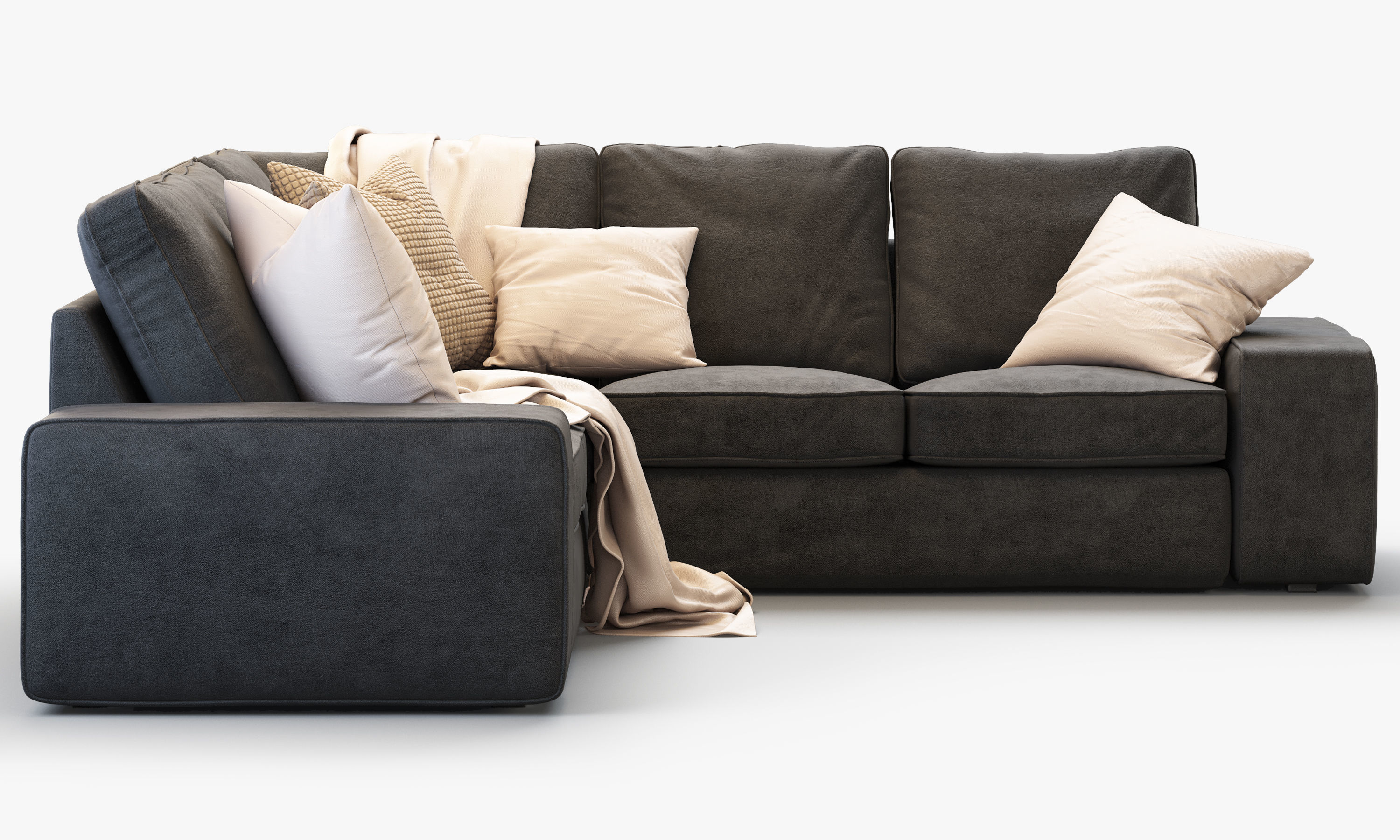 KIVIK corner sofa Ikea 3D model CGTrader