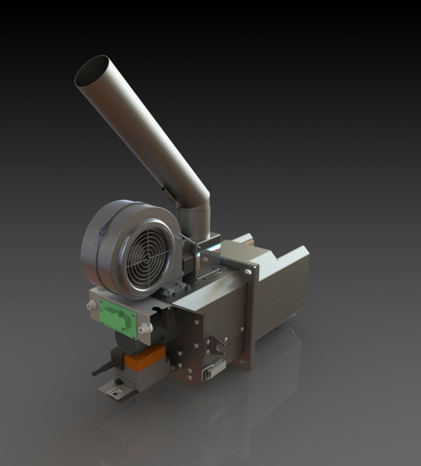 PELLET BURNER 3D model 3D model | CGTrader