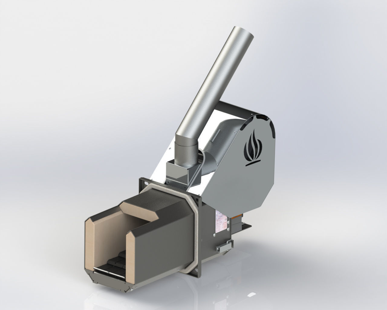 PELLET BURNER 3D model 3D model | CGTrader
