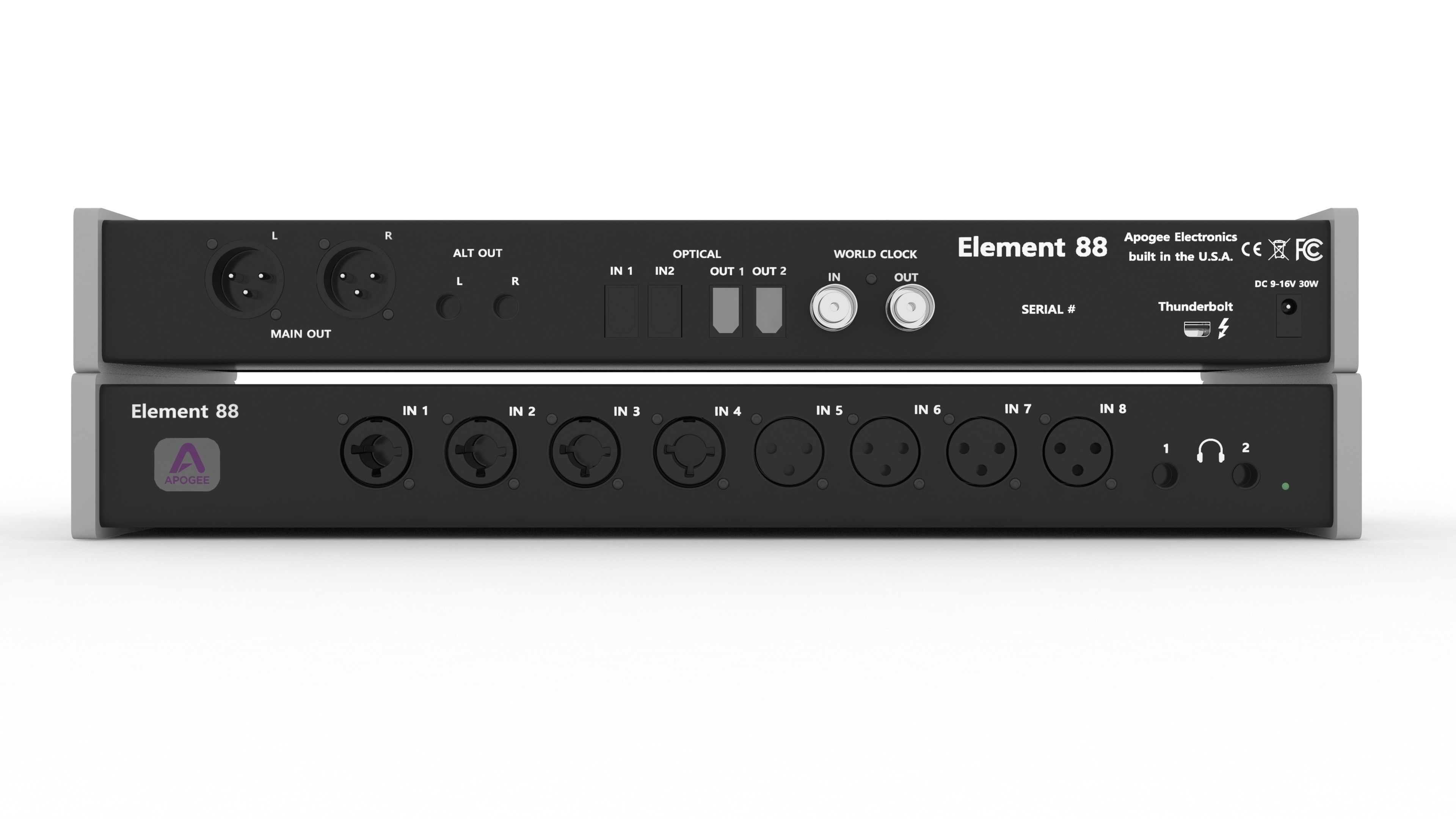 Apogee Element 88 Thunderbolt Audio Interface 3D model CGTrader