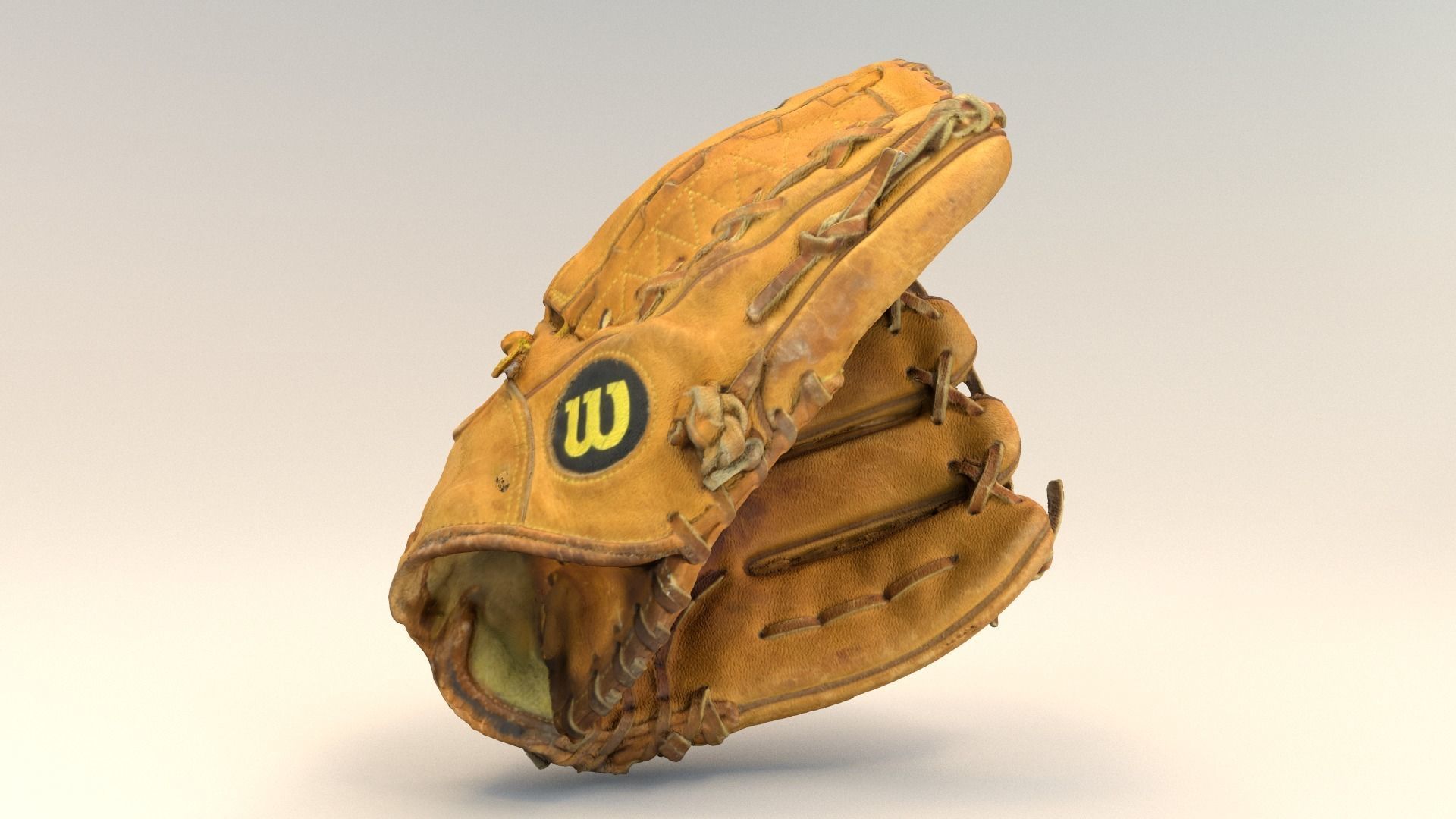 a2000 Baseball infielder glove 3D CGTrader