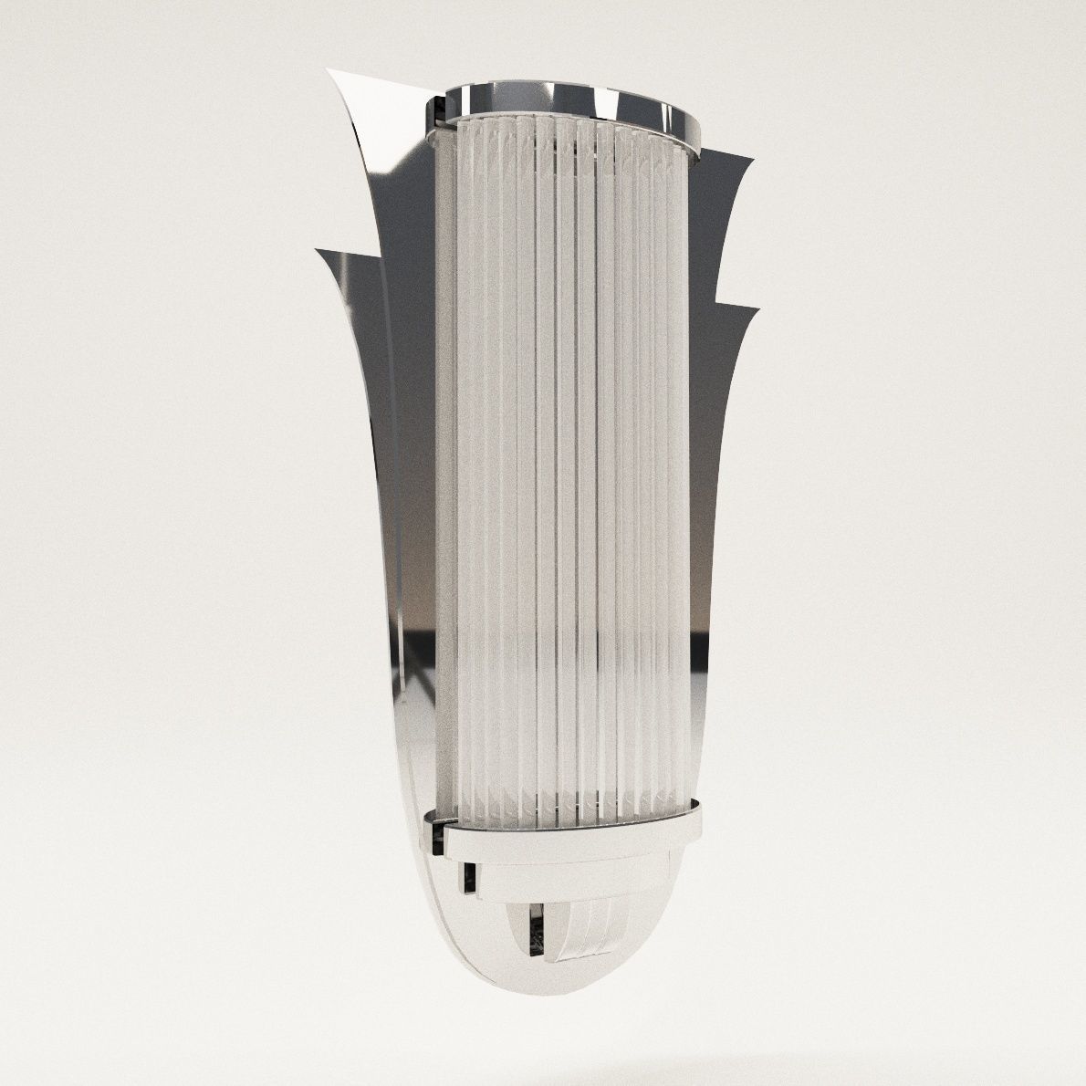 Bracket lamp Strasbourg - Art Deco style 3D model