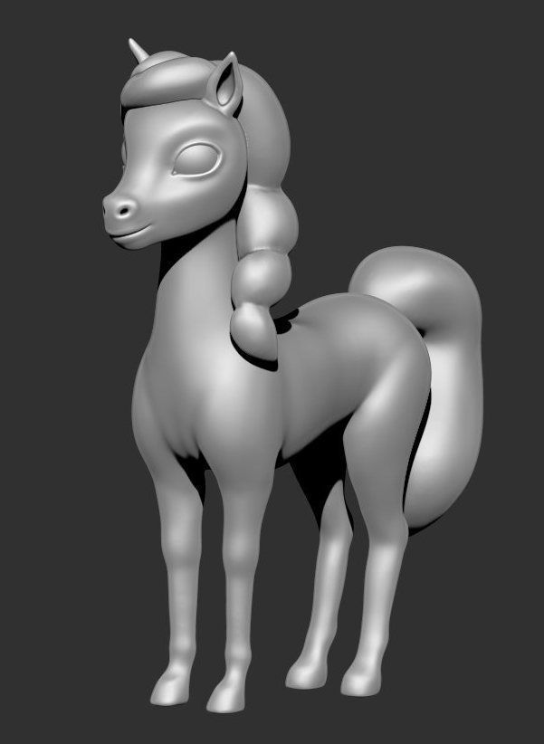 Stylized pony